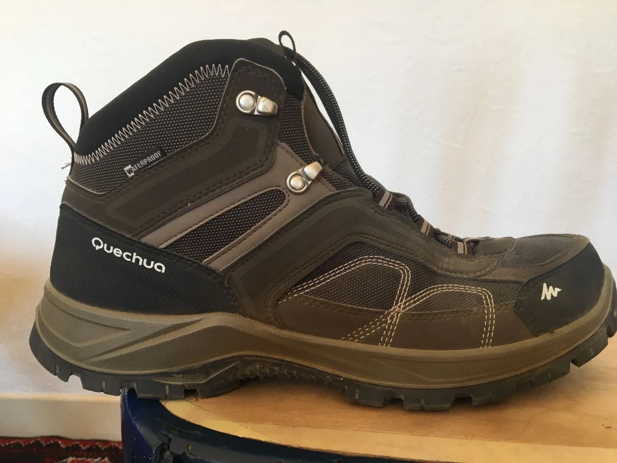 Quechua M Hiking 100 Mid Wtp It Brown