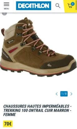 Quechua Trekking 100 Ontrail -Quechua 6 1