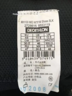 Quechua MH 100 Mid 11 Quechua MH 100 Mid -Quechua 6 8