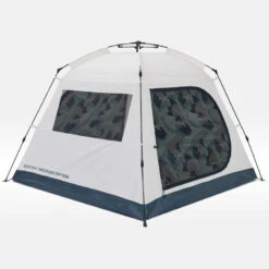 Quechua Abri De Camping 4 Places - Base Easy Fresh - Polyvalent, Instantané à Arceaux -Quechua abri de camping 4 places base easy fresh polyvalent instantane a arceaux 5