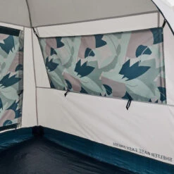 Quechua Abri De Camping 4 Places - Base Easy Fresh - Polyvalent, Instantané à Arceaux -Quechua abri de camping 4 places base easy fresh polyvalent instantane a arceaux 7