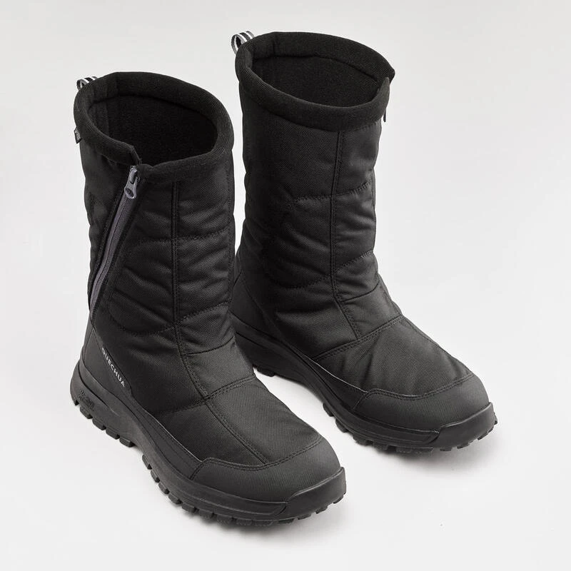 Quechua Bottes De Neige Chaudes Imperméables De Randonnée - SH100 Zip - Homme 4 Quechua Bottes De Neige Chaudes Imperméables De Randonnée - SH100 Zip - Homme – Image 2