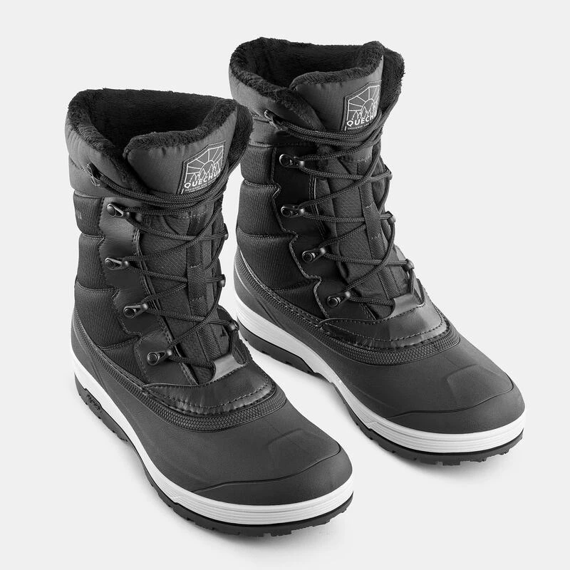 Quechua Bottes De Neige Chaudes Imperméables De Randonnée - SH500 Lacet - Homme 4 Quechua Bottes De Neige Chaudes Imperméables De Randonnée - SH500 Lacet - Homme – Image 2