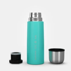 Quechua Bouteille Isotherme Inox 0,4L Avec Gobelet Pour La Randonnée - Turquoise 13 Quechua Bouteille Isotherme Inox 0,4L Avec Gobelet Pour La Randonnée - Turquoise -Quechua bouteille isotherme inox 04l avec gobelet pour la randonnee turquoise 1