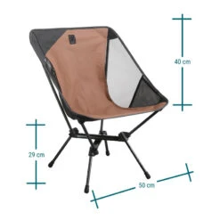Quechua CHAISE BASSE PLIANTE DE CAMPING MH500 MARRON 15 Quechua CHAISE BASSE PLIANTE DE CAMPING MH500 MARRON -Quechua chaise basse pliante de camping mh500 marron 3