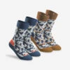Quechua Chaussettes Chaudes De Randonnée - SH100 MID - Enfant X2 Paires 2 Quechua Chaussettes Chaudes De Randonnée - SH100 MID - Enfant X2 Paires -Quechua chaussettes chaudes de randonnee sh100 mid enfant x2 paires
