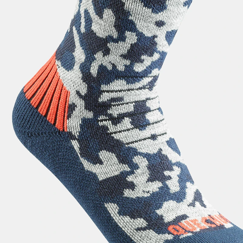 Quechua Chaussettes Chaudes De Randonnée - SH100 MID - Enfant X2 Paires 8 Quechua Chaussettes Chaudes De Randonnée - SH100 MID - Enfant X2 Paires – Image 6