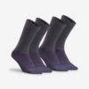 Quechua Chaussettes Chaudes De Randonnée - SH500 MID - X2 Paires -Quechua chaussettes chaudes de randonnee sh500 mid x2 paires