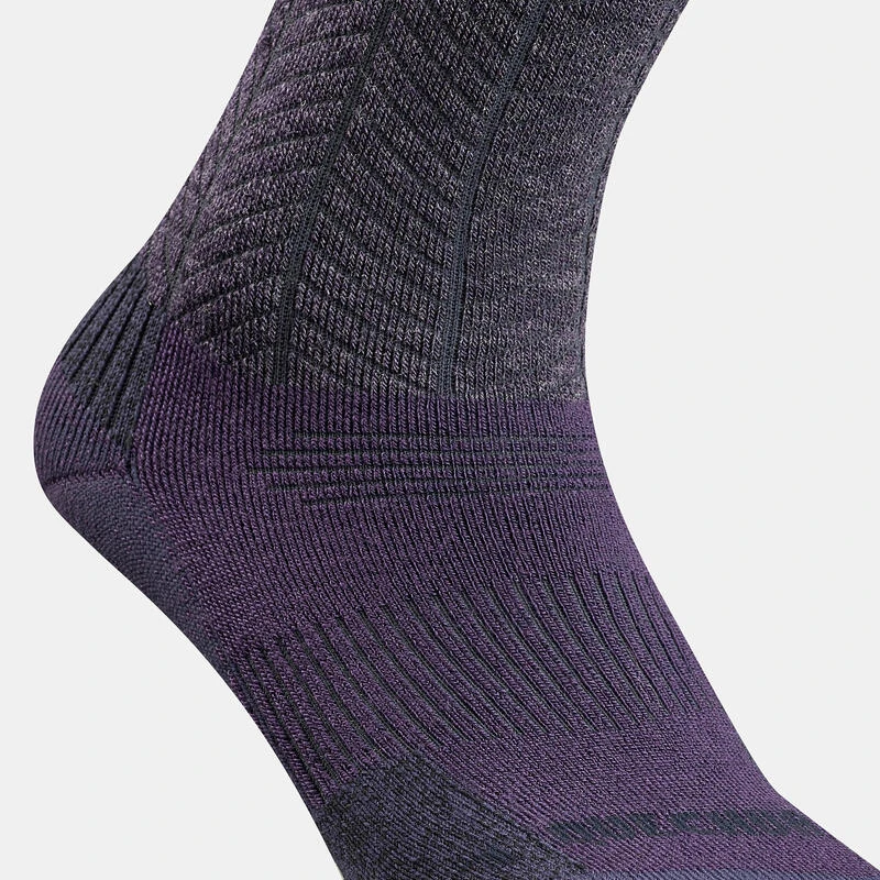 Quechua Chaussettes Chaudes De Randonnée - SH500 MID - X2 Paires 6 Quechua Chaussettes Chaudes De Randonnée - SH500 MID - X2 Paires – Image 4