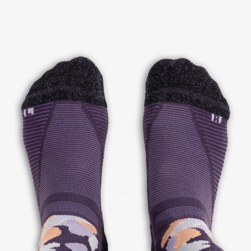 Quechua Chaussettes Randonnée - Hike 500 High Trendy Purple & Kamo X2 Paires 10 Quechua Chaussettes Randonnée - Hike 500 High Trendy Purple & Kamo X2 Paires – Image 8