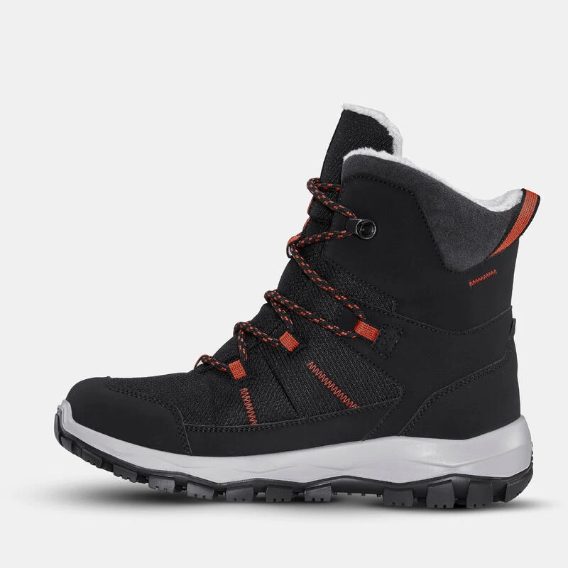 Quechua Chaussures Chaudes Et Imperméables De Randonnée - SH500 MTN Lacet - Enfant 35-38 6 Quechua Chaussures Chaudes Et Imperméables De Randonnée - SH500 MTN Lacet - Enfant 35-38 – Image 4