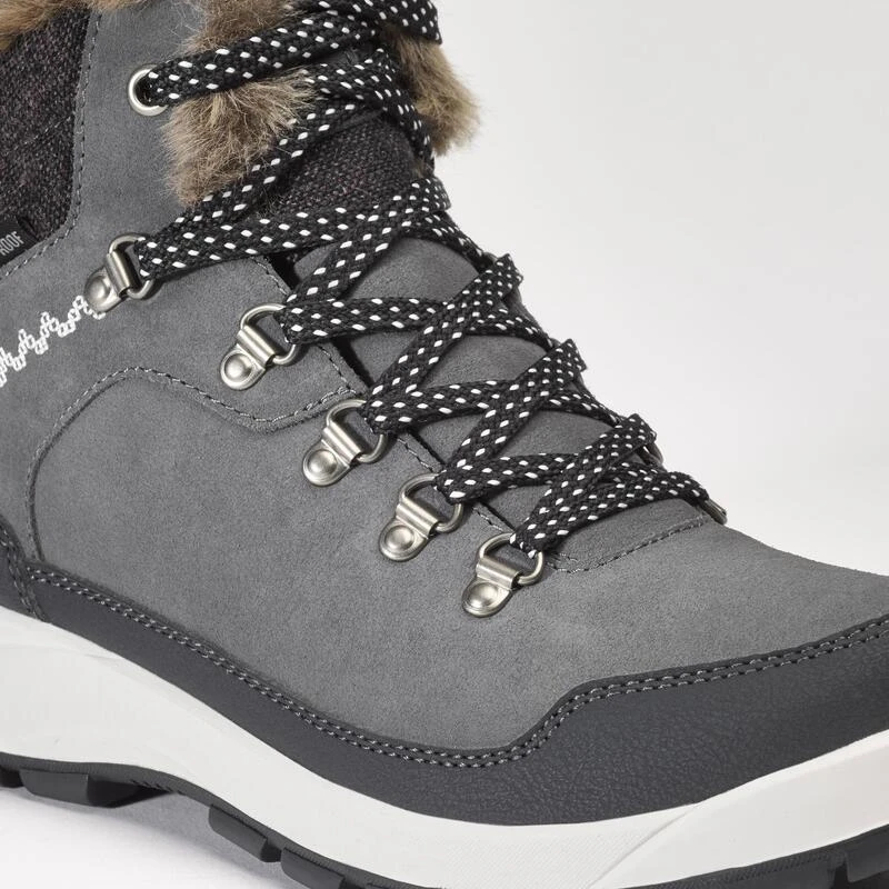 Quechua Chaussures Chaudes Imperméables De Randonnée Neige - SH500 X-WARM - Mid Femme 7 Quechua Chaussures Chaudes Imperméables De Randonnée Neige - SH500 X-WARM - Mid Femme – Image 5