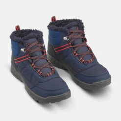 Quechua CHAUSSURES CHAUDES IMPERMÉABLES DE RANDONNÉE - SH100 WARM SCRATCH - ENFANT 35-38 -Quechua chaussures chaudes impermeables de randonnee sh100 warm scratch enfant 35 38 1