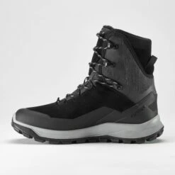 Quechua Chaussures Cuir Chaudes Et Imperméables De Randonnée - SH500 U-WARM - Homme -Quechua chaussures cuir chaudes et impermeables de randonnee sh500 u warm homme 2