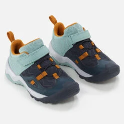 Quechua Chaussures De Randonnée Enfant à Scratch Crossrock Vert Gris Du 24 AU 34 -Quechua chaussures de randonnee enfant a scratch crossrock vert gris du 24 au 34 3