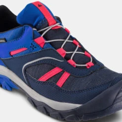Quechua Chaussures De Randonnée Enfant Avec Lacet CROSSROCK Imperméables Bleu 35-38 -Quechua chaussures de randonnee enfant avec lacet crossrock impermeables bleu 35 38 4