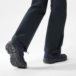 Quechua Chaussures De Randonnée Enfant Avec Lacets MH100 Bleu Corail Du 35 Au 38 -Quechua chaussures de randonnee enfant avec lacets mh100 bleu corail du 35 au 38 4