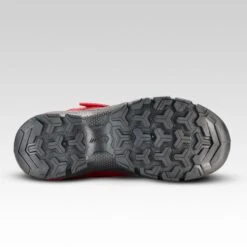 Quechua Chaussures De Randonnée Enfant Avec Scratch MH120 LOW Rouges 28 AU 34 -Quechua chaussures de randonnee enfant avec scratch mh120 low rouges 28 au 34 2