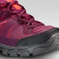 Quechua Chaussures De Randonnée Enfant Basses Avec Lacet MH120 LOW Violettes 35 AU 38 -Quechua chaussures de randonnee enfant basses avec lacet mh120 low violettes 35 au 38 5
