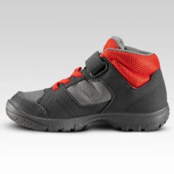 Quechua Chaussures De Randonnée Enfant Montantes MH100 MID KID Grises/rouges 24 AU 34 8 Quechua Chaussures De Randonnée Enfant Montantes MH100 MID KID Grises/rouges 24 AU 34 -Quechua chaussures de randonnee enfant montantes mh100 mid kid grisesrouges 24 au 34 1