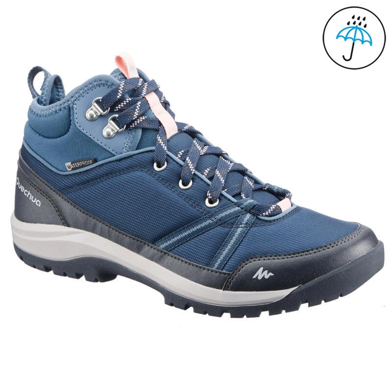 Quechua Chaussures De Randonnée Imperméables- NH150 Mid WP - Femme 3 Quechua Chaussures De Randonnée Imperméables- NH150 Mid WP - Femme