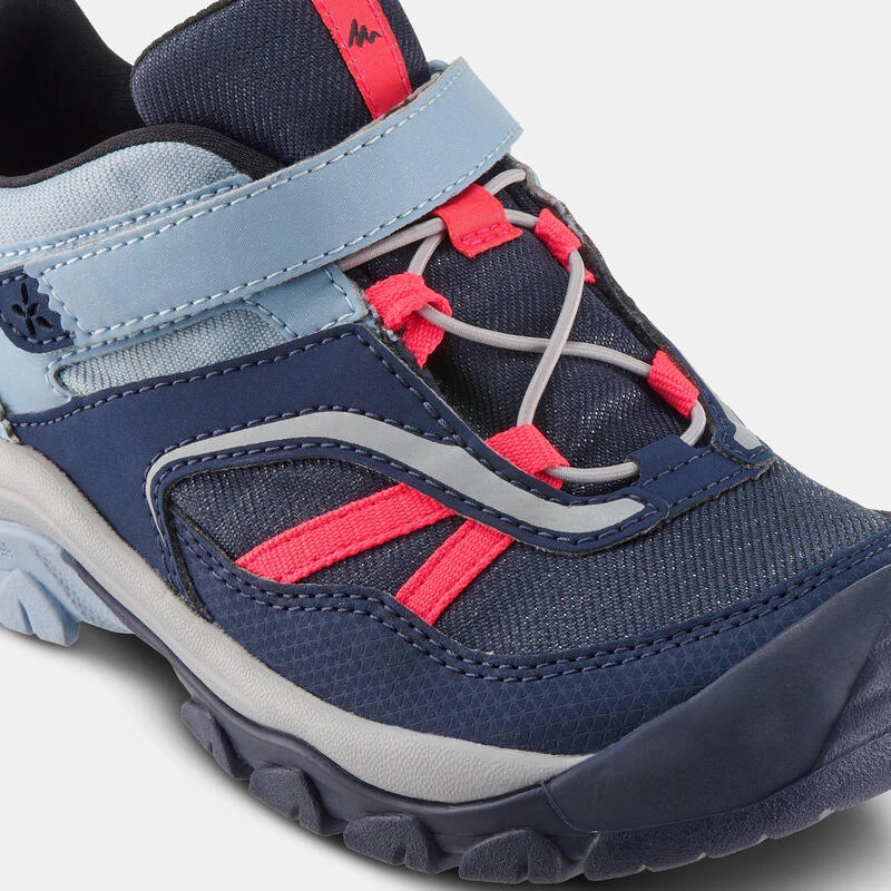 Quechua Chaussures Imperméables De Randonnée -CROSSROCK Bleu Rose - Enfant 28 AU 34 7 Quechua Chaussures Imperméables De Randonnée -CROSSROCK Bleu Rose - Enfant 28 AU 34 – Image 5