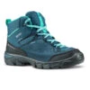 Quechua Chaussures Imperméables De Randonnée - MH120 MID Turquoises - Enfant 35 AU 38 -Quechua chaussures impermeables de randonnee mh120 mid turquoises enfant 35 au 38