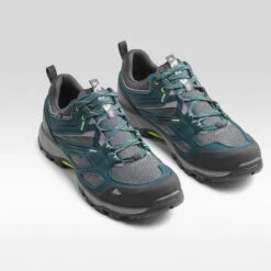 Quechua Chaussures Imperméables De Randonnée Montagne - MH100 Bleu - Homme -Quechua chaussures impermeables de randonnee montagne mh100 bleu homme 3