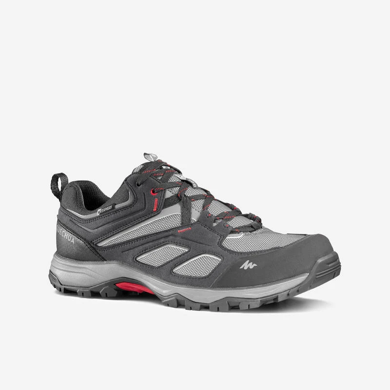 Quechua Chaussures Imperméables De Randonnée Montagne - MH100 Gris - Homme 3 Quechua Chaussures Imperméables De Randonnée Montagne - MH100 Gris - Homme