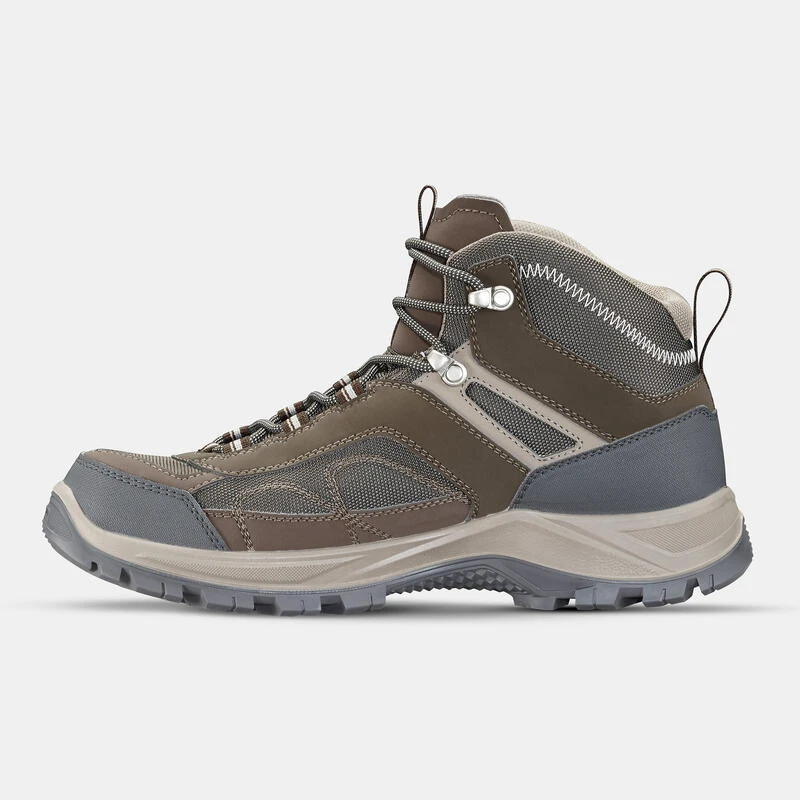 Quechua Chaussures Imperméables De Randonnée Montagne - MH100 Mid Marron - Homme 5 Quechua Chaussures Imperméables De Randonnée Montagne - MH100 Mid Marron - Homme – Image 3