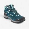 Quechua Chaussures Imperméables De Randonnée Montagne - MH100 Mid Turquoise - Femme -Quechua chaussures impermeables de randonnee montagne mh100 mid turquoise femme 5