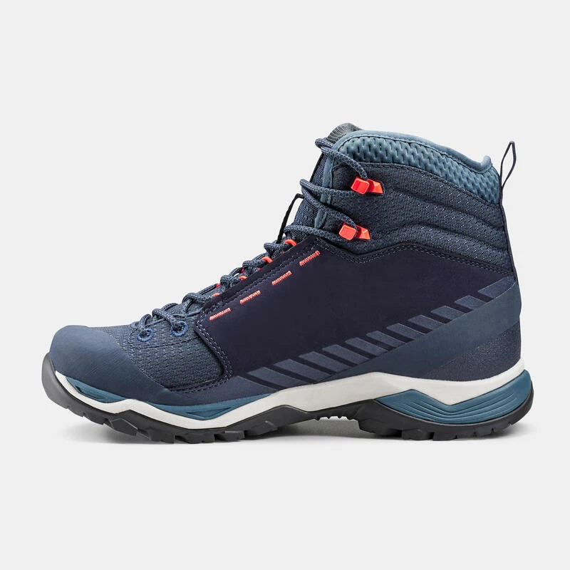 Quechua Chaussures Imperméables De Randonnée Montagne - MH900 MID Bleu - Femme 4 Quechua Chaussures Imperméables De Randonnée Montagne - MH900 MID Bleu - Femme – Image 2