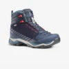 Quechua Chaussures Imperméables De Randonnée Montagne - MH900 MID Bleu - Femme -Quechua chaussures impermeables de randonnee montagne mh900 mid bleu femme