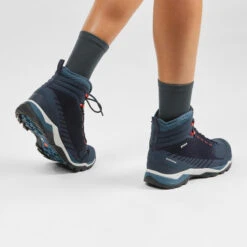 Quechua Chaussures Imperméables De Randonnée Montagne - MH900 MID Bleu - Femme 11 Quechua Chaussures Imperméables De Randonnée Montagne - MH900 MID Bleu - Femme -Quechua chaussures impermeables de randonnee montagne mh900 mid bleu femme 4