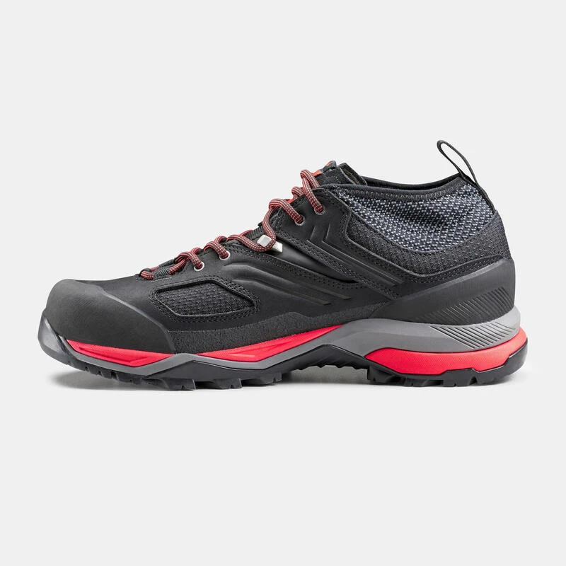 Quechua Chaussures Imperméables De Randonnée Montagne - MH900 Noir/Rouge - Homme 4 Quechua Chaussures Imperméables De Randonnée Montagne - MH900 Noir/Rouge - Homme – Image 2