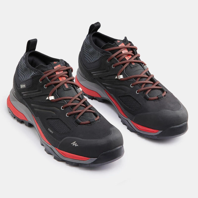 Quechua Chaussures Imperméables De Randonnée Montagne - MH900 Noir/Rouge - Homme 6 Quechua Chaussures Imperméables De Randonnée Montagne - MH900 Noir/Rouge - Homme – Image 4