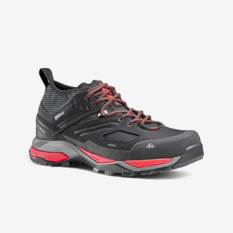 Quechua Chaussures Imperméables De Randonnée Montagne - MH900 Noir/Rouge - Homme 3 Quechua Chaussures Imperméables De Randonnée Montagne - MH900 Noir/Rouge - Homme