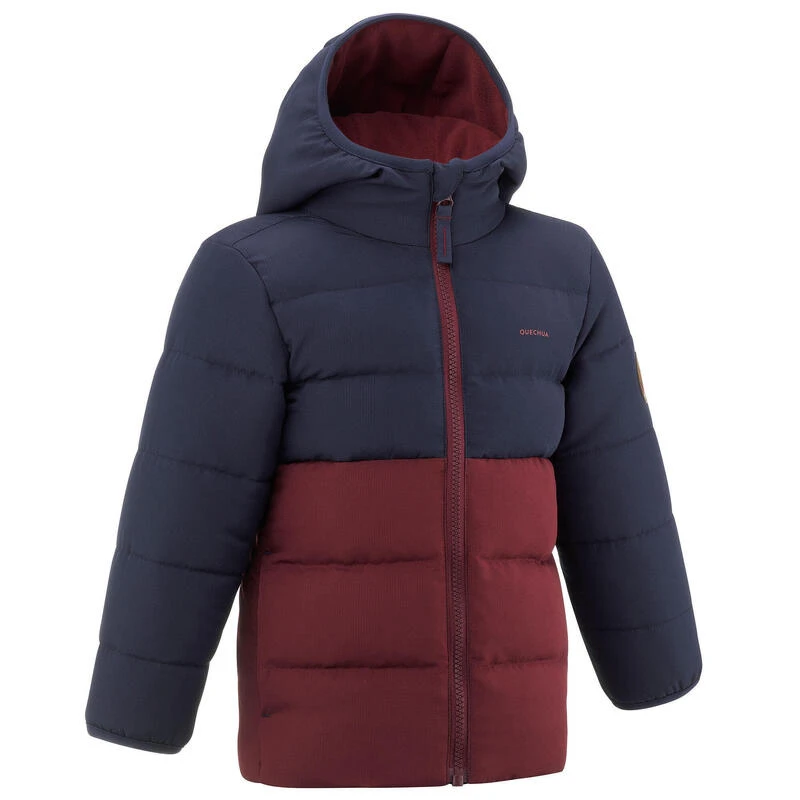 Quechua Doudoune De Randonnée Bleue Et Bordeaux - Enfant 2-6 Ans 3 Quechua Doudoune De Randonnée Bleue Et Bordeaux - Enfant 2-6 Ans