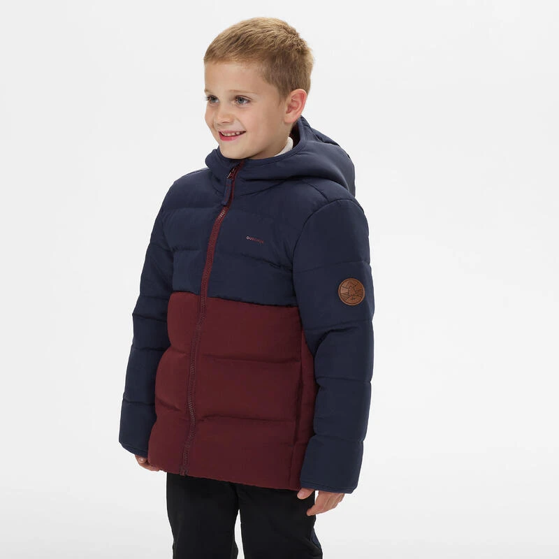 Quechua Doudoune De Randonnée Bleue Et Bordeaux - Enfant 2-6 Ans 5 Quechua Doudoune De Randonnée Bleue Et Bordeaux - Enfant 2-6 Ans – Image 3