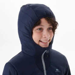 Quechua DOUDOUNE DE RANDONNÉE - HYBRIDE NAVY - ENFANT 7-15 ANS -Quechua doudoune de randonnee hybride navy enfant 7 15 ans 4