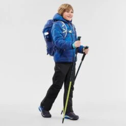 Quechua DOUDOUNE DE RANDONNEE - MH 500 BLEU - ENFANT 7-15 Ans -Quechua doudoune de randonnee mh 500 bleu enfant 7 15 ans 3
