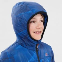 Quechua DOUDOUNE DE RANDONNEE - MH 500 BLEU - ENFANT 7-15 Ans -Quechua doudoune de randonnee mh 500 bleu enfant 7 15 ans 4
