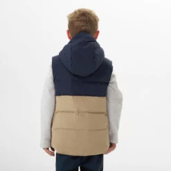Quechua Doudoune Sans Manches De Randonnée Beige Et Bleue - Enfant 2-6 Ans -Quechua doudoune sans manches de randonnee beige et bleue enfant 2 6 ans 3