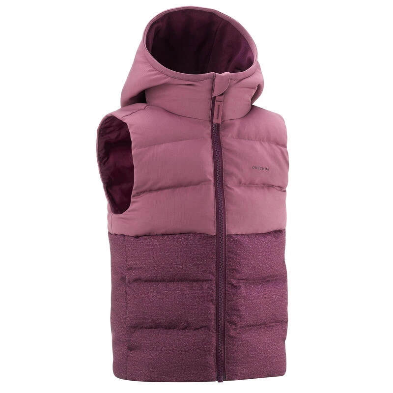 Quechua Doudoune Sans Manches De Randonnée Violette - Enfant 2-6 Ans 4 Quechua Doudoune Sans Manches De Randonnée Violette - Enfant 2-6 Ans – Image 2