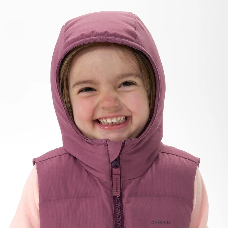 Quechua Doudoune Sans Manches De Randonnée Violette - Enfant 2-6 Ans 7 Quechua Doudoune Sans Manches De Randonnée Violette - Enfant 2-6 Ans – Image 5