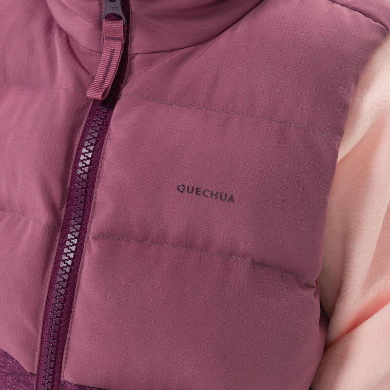 Quechua Doudoune Sans Manches De Randonnée Violette - Enfant 2-6 Ans 8 Quechua Doudoune Sans Manches De Randonnée Violette - Enfant 2-6 Ans – Image 6
