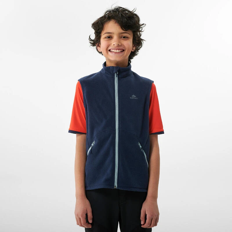 Quechua GILET POLAIRE - MH150 BLEU GRIS - ENFANT 7-15 ANS 5 Quechua GILET POLAIRE - MH150 BLEU GRIS - ENFANT 7-15 ANS – Image 3