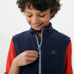 Quechua GILET POLAIRE - MH150 BLEU GRIS - ENFANT 7-15 ANS 11 Quechua GILET POLAIRE - MH150 BLEU GRIS - ENFANT 7-15 ANS -Quechua gilet polaire mh150 bleu gris enfant 7 15 ans 4
