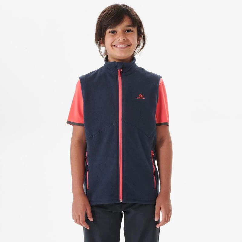 Quechua GILET POLAIRE - MH150 NAVY CORAIL - ENFANT 7-15 ANS 5 Quechua GILET POLAIRE - MH150 NAVY CORAIL - ENFANT 7-15 ANS – Image 3