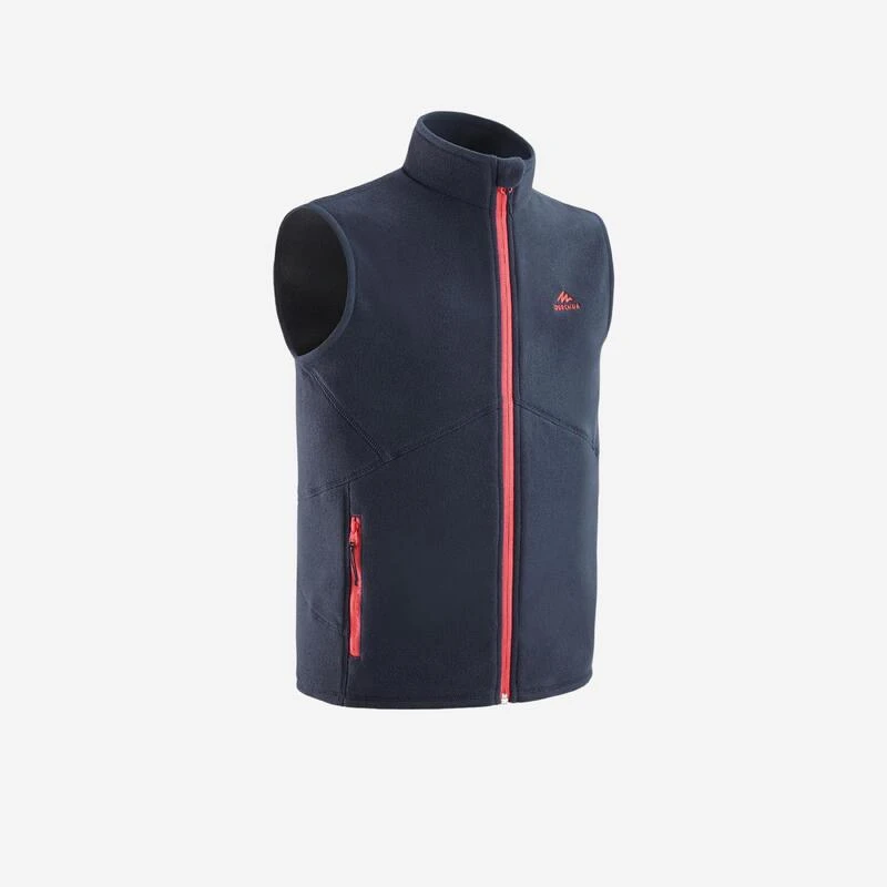 Quechua GILET POLAIRE - MH150 NAVY CORAIL - ENFANT 7-15 ANS 3 Quechua GILET POLAIRE - MH150 NAVY CORAIL - ENFANT 7-15 ANS
